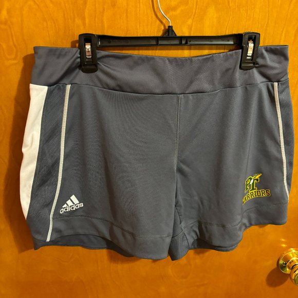 Adidas Climacool Grey with White Stripe Running Shorts‎ Customized PT Warriors - Picture 2 of 10